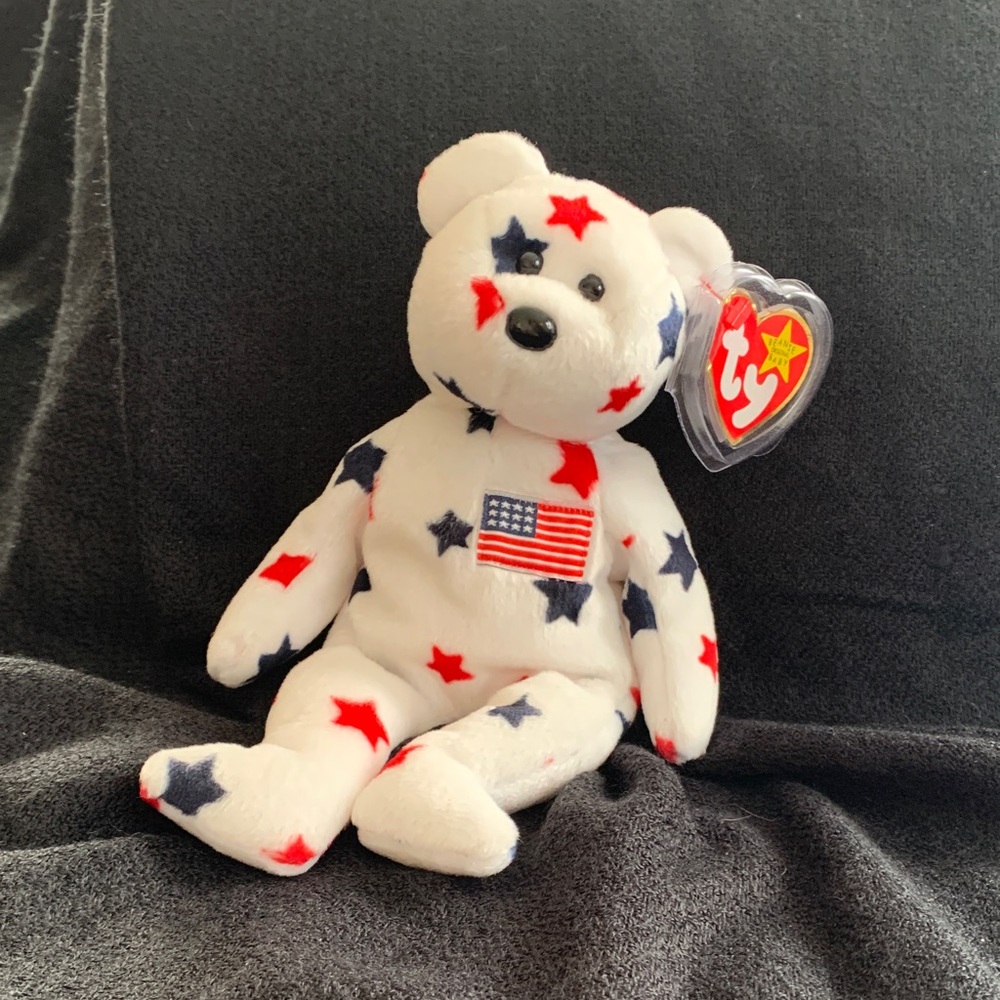 ty “Glory” bear beanie baby